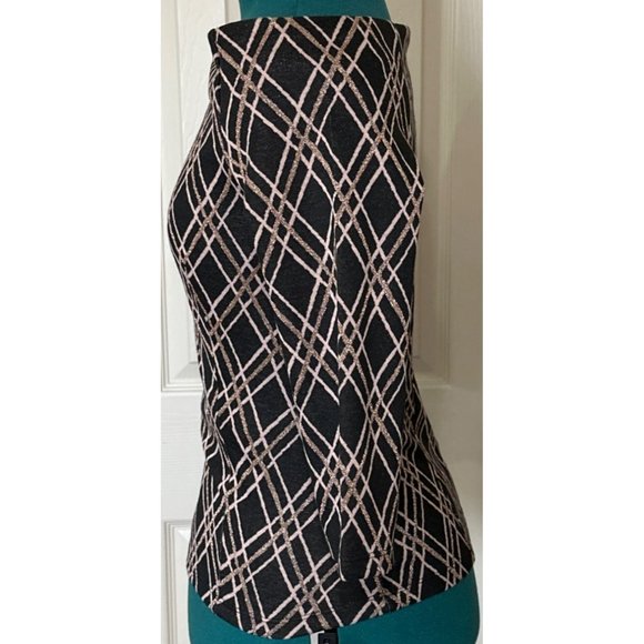 7th Avenue Design Studio NY & Co. 2-pc Blouse/Skirt Set Poly Blend Women S/M NWT - Picture 4 of 16